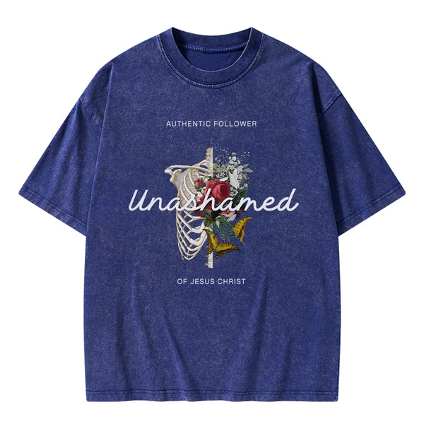 GC-WTSA0036 Unshamed Chrisstian Washed T-Shirt
