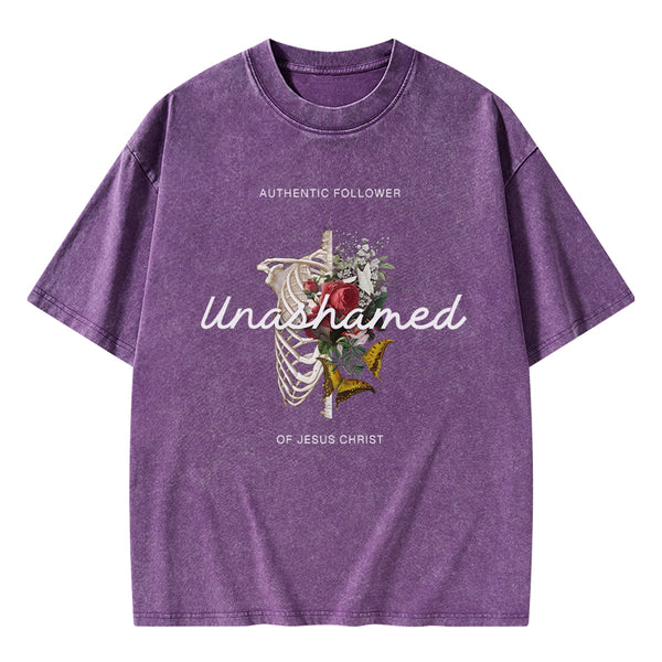 GC-WTSA0036 Unshamed Chrisstian Washed T-Shirt