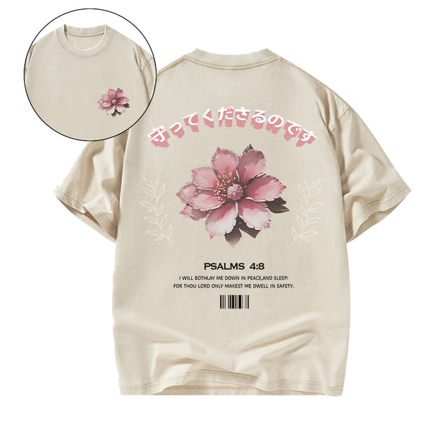 Peace Chirstian Washed T-Shirt