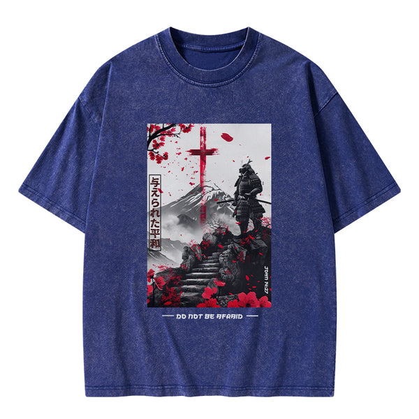 Peace Chirstian Washed T-Shirt