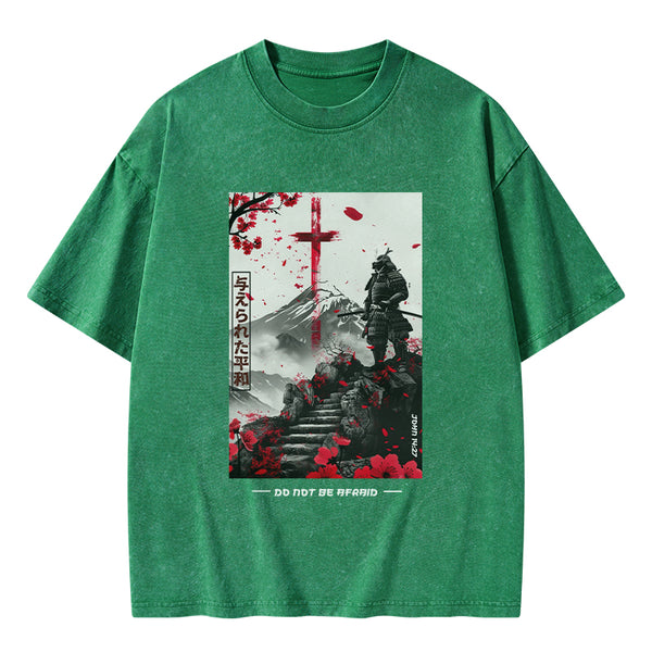 Peace Chirstian Washed T-Shirt
