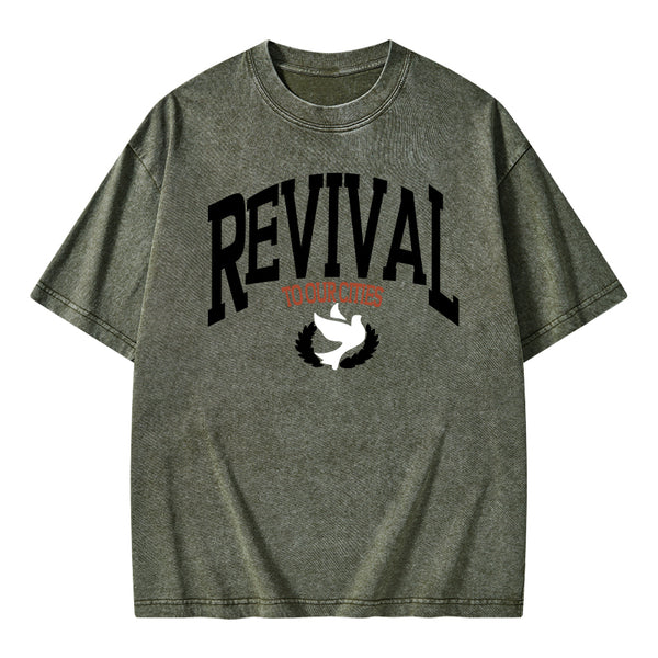 Revival Christian Washed T-Shirt