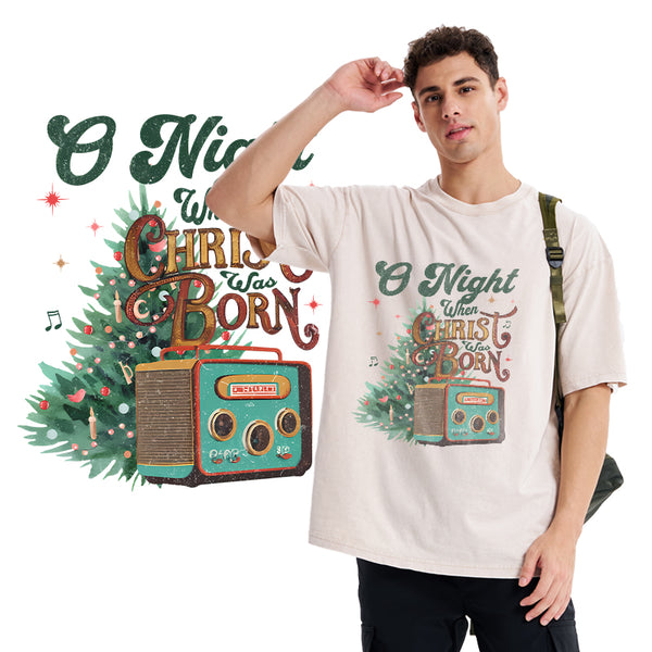 GC-WTSA0760 One Night Christian Washed T-Shirt