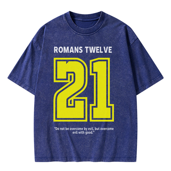 GC-WTSA0777 Romans Twelve Christian Washed T-Shirt