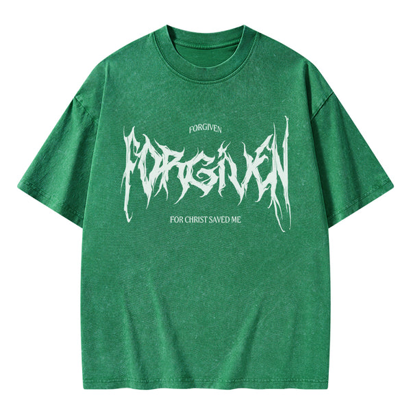 Forgiven Christian Washed T-Shirt