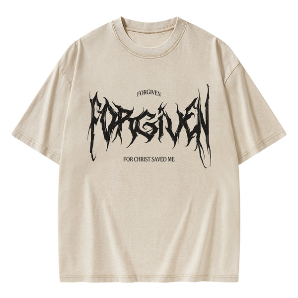 Forgiven Christian Washed T-Shirt