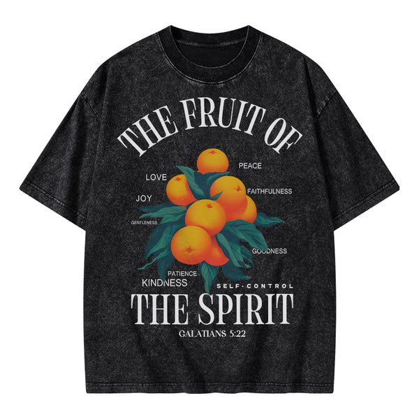 The Fruit Of Spirit Christian Wahsed T-Shirt