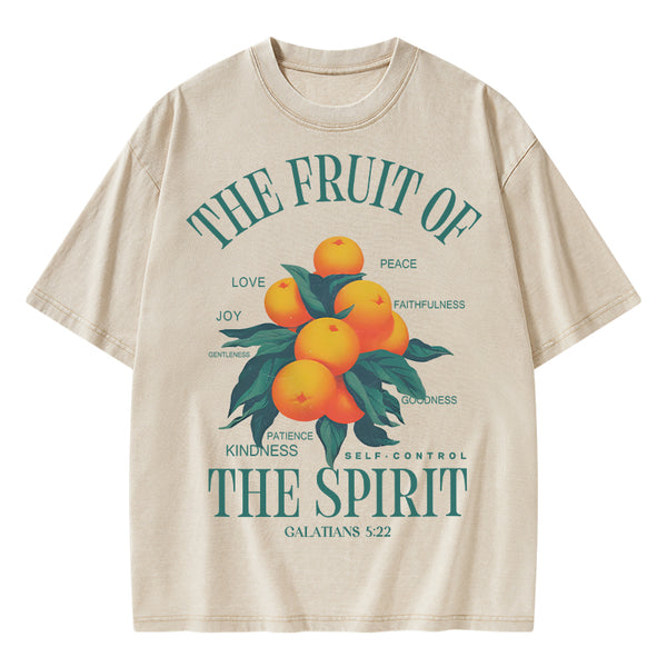 The Fruit Of Spirit Christian Wahsed T-Shirt