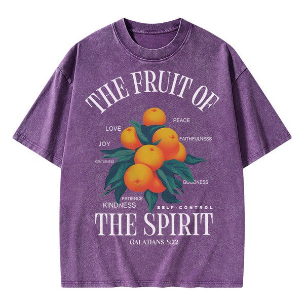 The Fruit Of Spirit Christian Wahsed T-Shirt