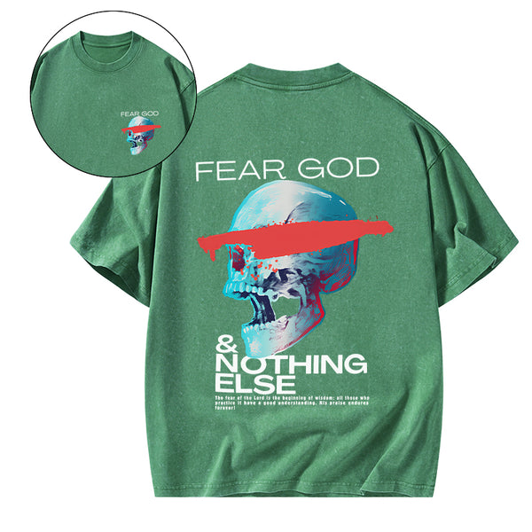 GC-WTSA1275 Fear God Christian Washed T-Shirt