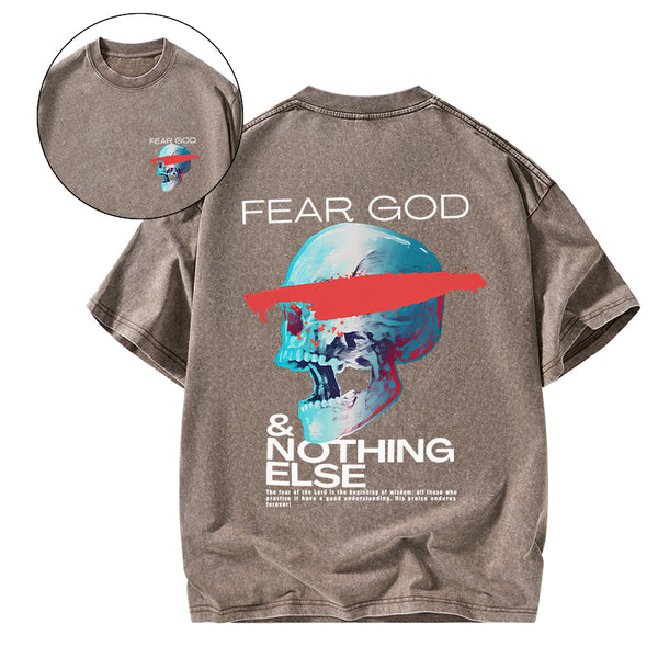 GC-WTSA1275 Fear God Christian Washed T-Shirt