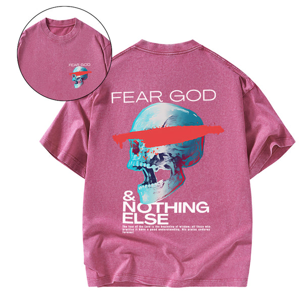 GC-WTSA1275 Fear God Christian Washed T-Shirt
