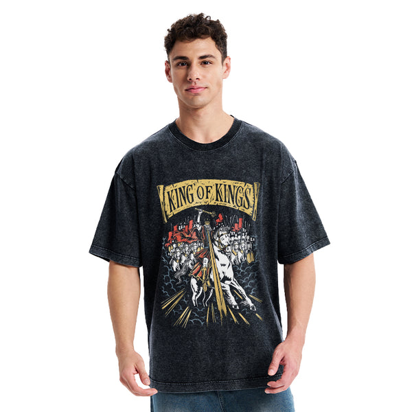 King Of Kings Christian Washed T-Shirt