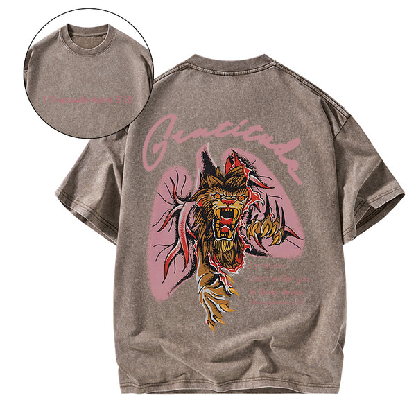 Gratitude Brandon Lake Christian Washed T-Shirt