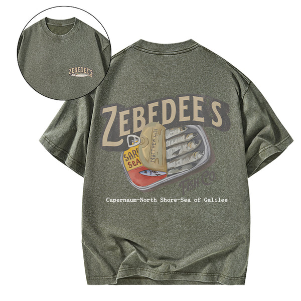 Zebedee's Christian Washed T-Shirt
