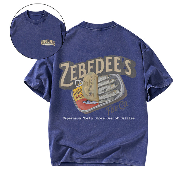 Zebedee's Christian Washed T-Shirt