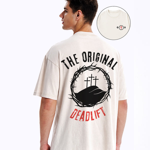 The Original Deadlift Christian Washed T-Shirt