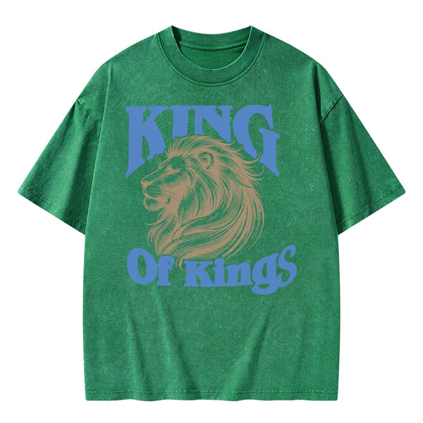 King Of Kings Christian Washed T-Shirt