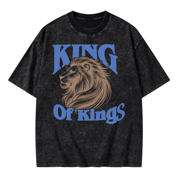King Of Kings Christian Washed T-Shirt