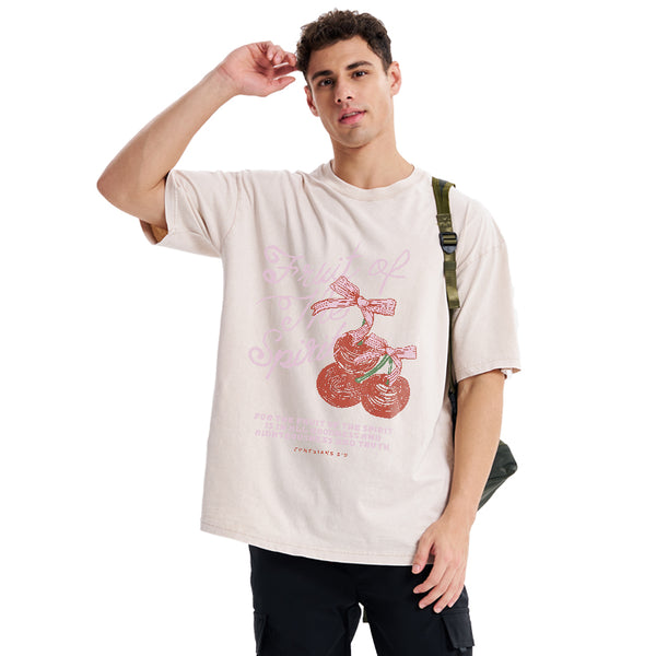 GC-WTSA1663 Fruit Of The Spirit Christian Washed T-Shirt