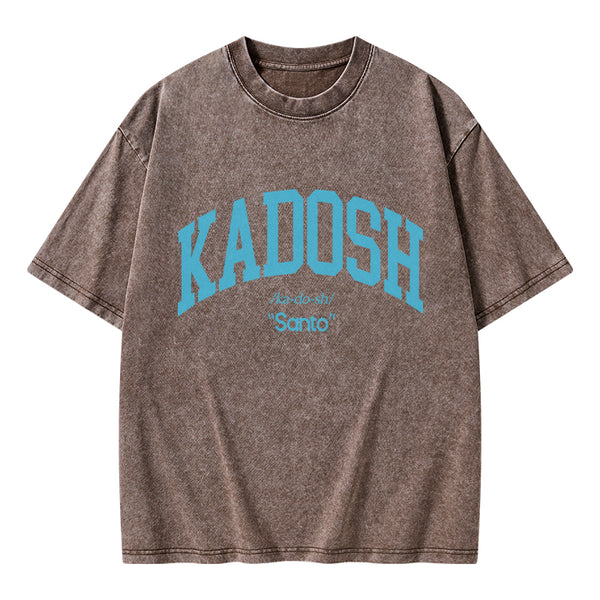 GC-WTSA1711 KADOSH Christian Washed T-Shirt