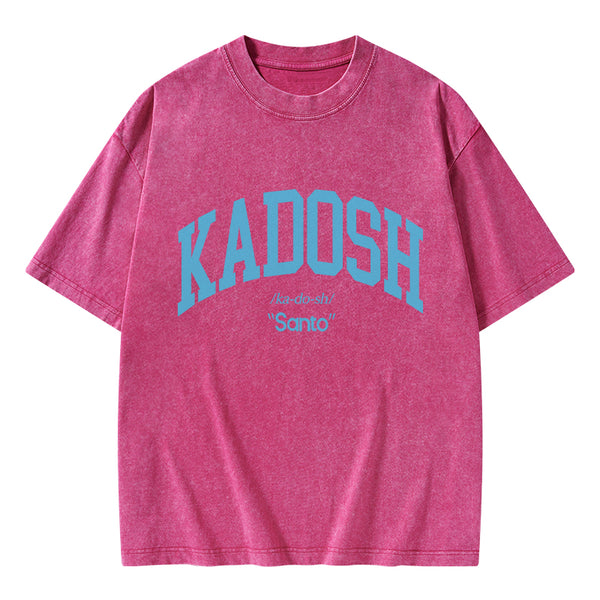 GC-WTSA1711 KADOSH Christian Washed T-Shirt