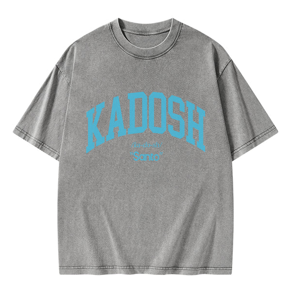 GC-WTSA1711 KADOSH Christian Washed T-Shirt