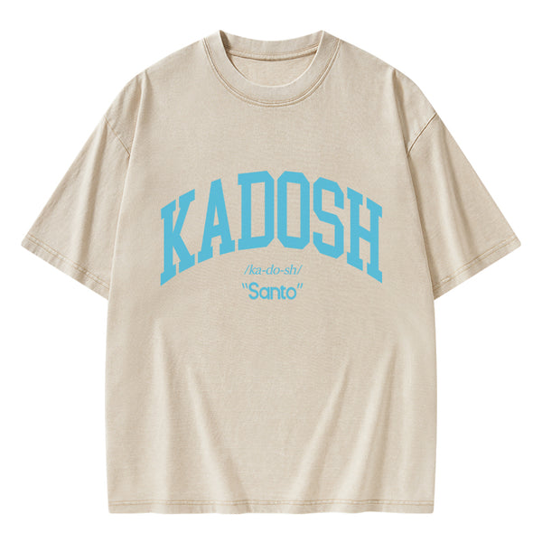 GC-WTSA1711 KADOSH Christian Washed T-Shirt