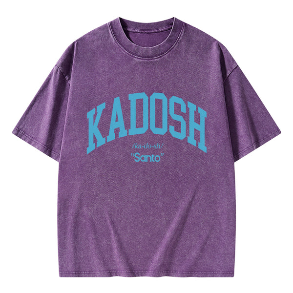 GC-WTSA1711 KADOSH Christian Washed T-Shirt