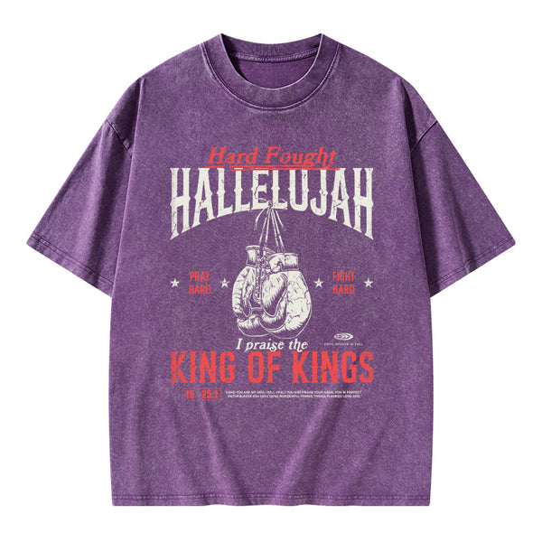 Kings Of Kings Christian Washed T-Shirt