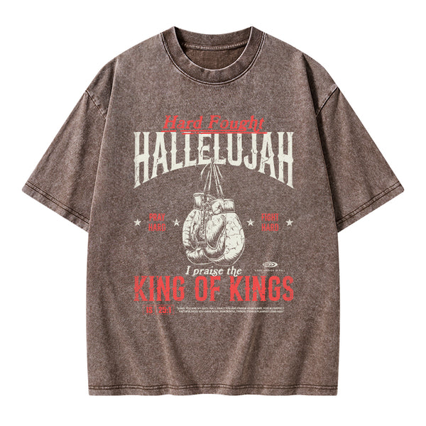 Kings Of Kings Christian Washed T-Shirt