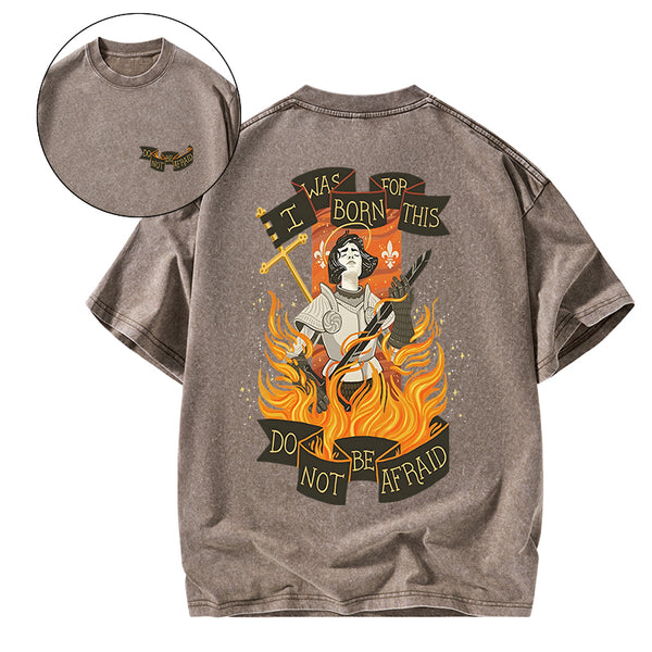 GC-WTSA1729 Do Not Be Afraid Christian Washed T-Shirt