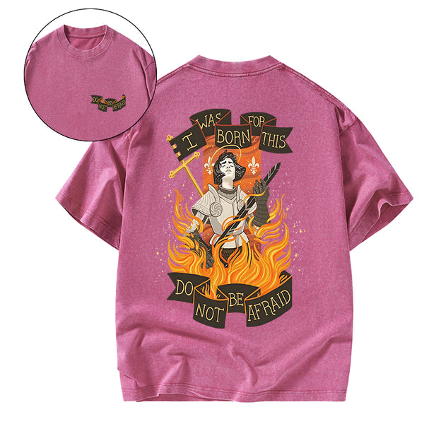 GC-WTSA1729 Do Not Be Afraid Christian Washed T-Shirt