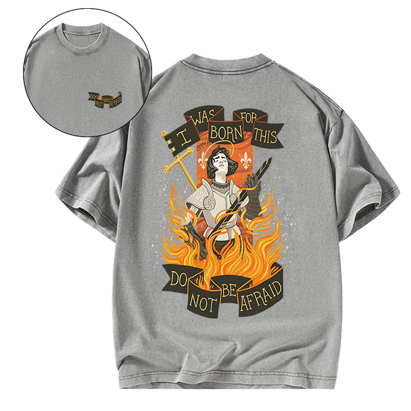 GC-WTSA1729 Do Not Be Afraid Christian Washed T-Shirt