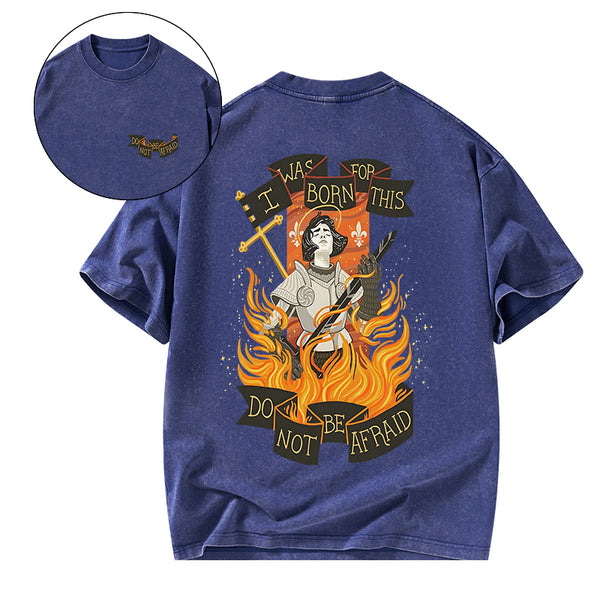 GC-WTSA1729 Do Not Be Afraid Christian Washed T-Shirt