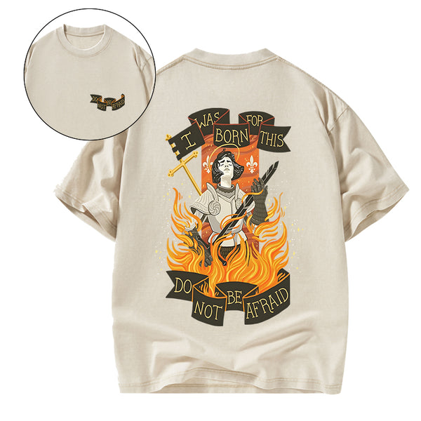 GC-WTSA1729 Do Not Be Afraid Christian Washed T-Shirt