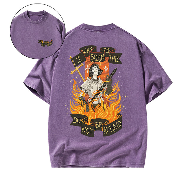 GC-WTSA1729 Do Not Be Afraid Christian Washed T-Shirt