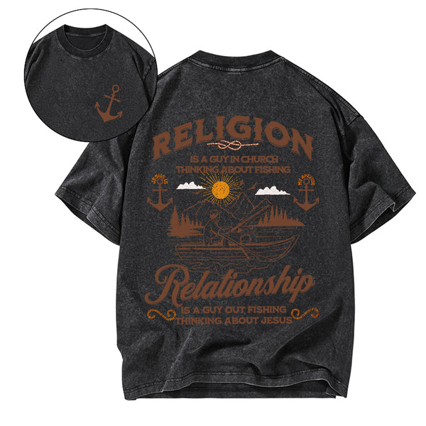 GC-WTSA1738 Religion Relationship Christian Washed T-Shirt