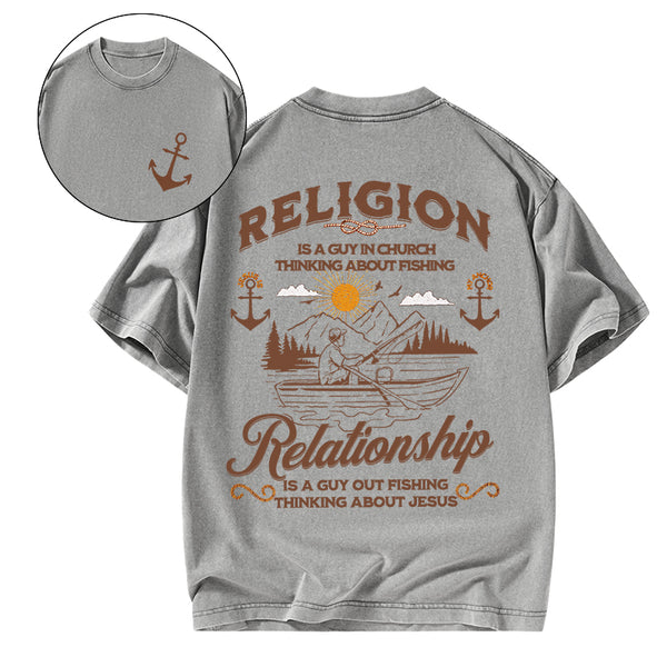 GC-WTSA1738 Religion Relationship Christian Washed T-Shirt