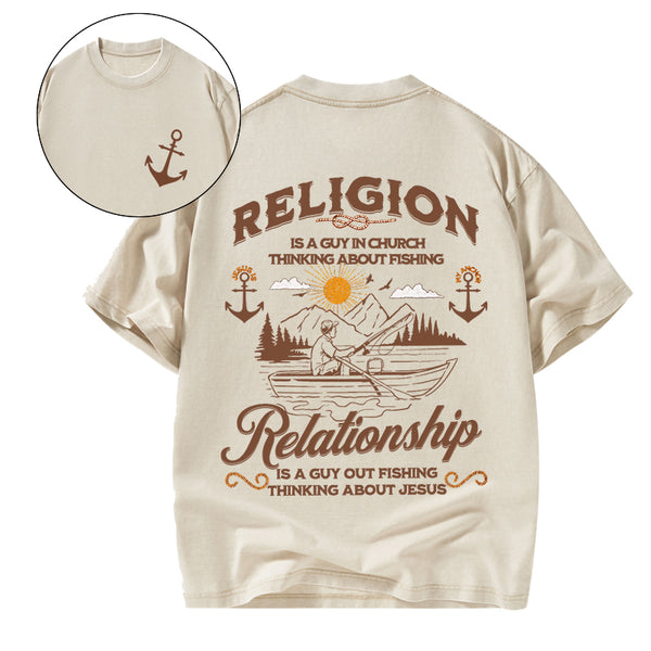 GC-WTSA1738 Religion Relationship Christian Washed T-Shirt