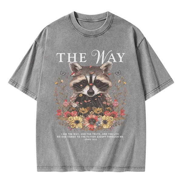 GC-WTSA1803 The Way Christian Washed T-Shirt