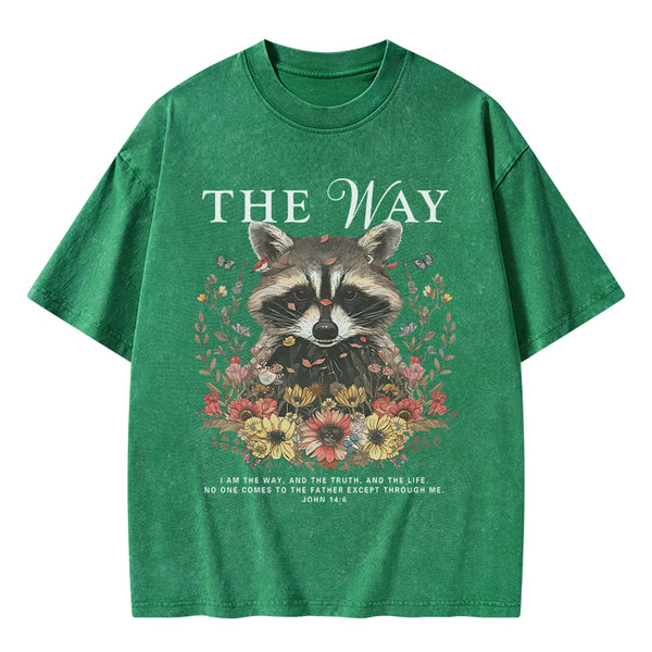 GC-WTSA1803 The Way Christian Washed T-Shirt