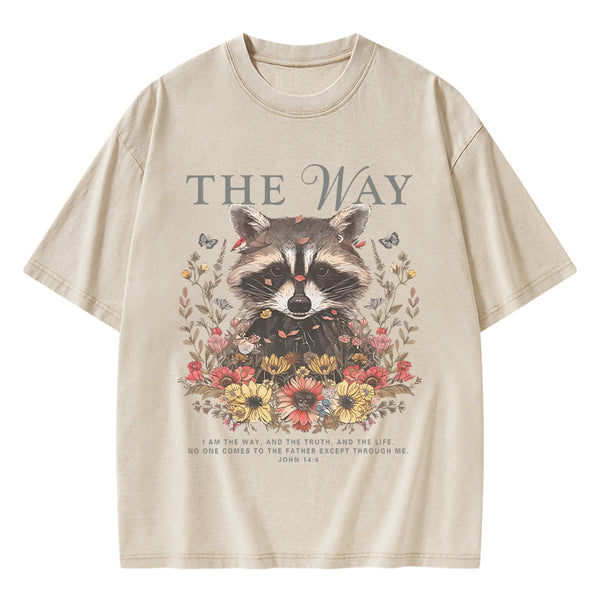 GC-WTSA1803 The Way Christian Washed T-Shirt