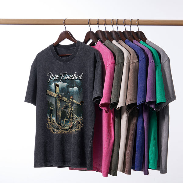It Is Finish Christian Washed T-Shirt