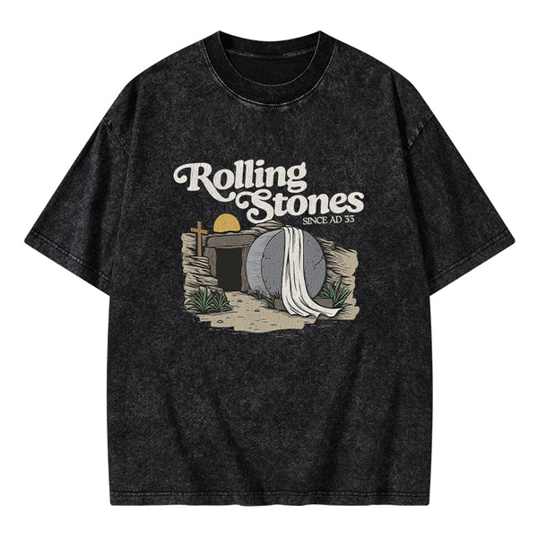 Rolling Stone Christian Washed T-Shirt