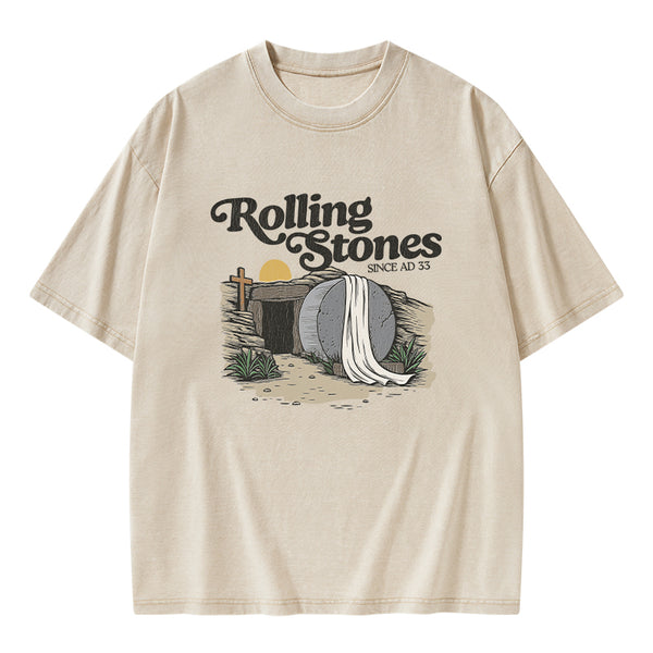 Rolling Stone Christian Washed T-Shirt