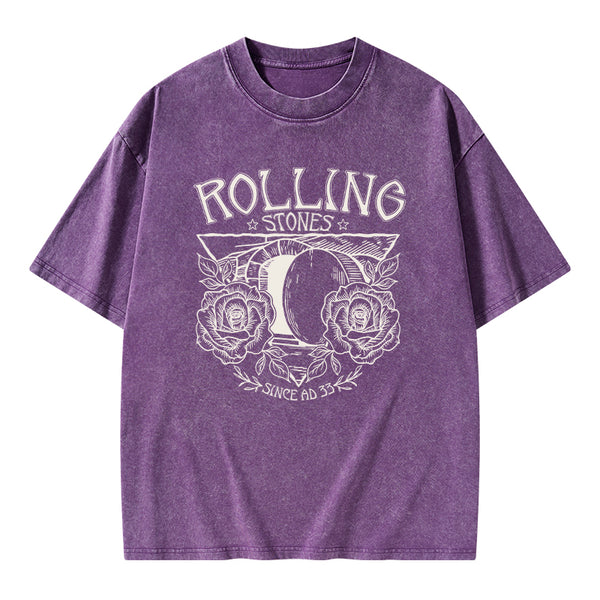 Rolling Stones Retro Christian Washed T-Shirt
