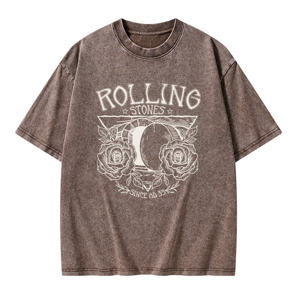 Rolling Stones Retro Christian Washed T-Shirt