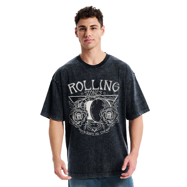Rolling Stones Retro Christian Washed T-Shirt