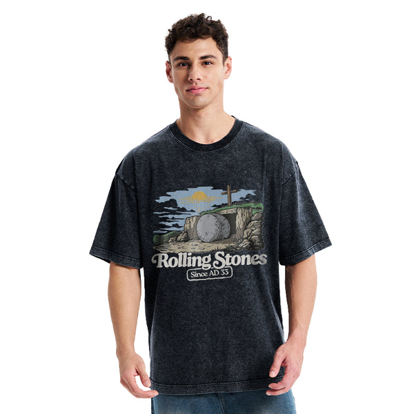 Rolling Stone Sine AD 33 Christian Washed T-Shirt